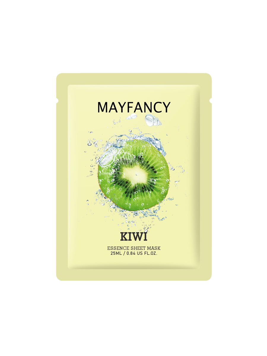 Mayfancy Natural Kiwi Fruit Serum Folha Máscara Facial Facial