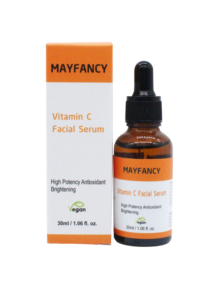 Sérum Facial para Cuidados Faciais com Vitamina C Frutas e Antioxidantes Mayfancy