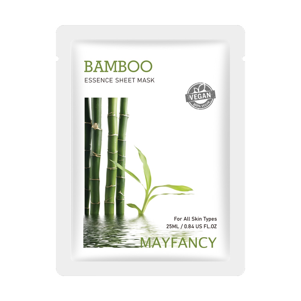 Máscara de folhas de bambu Mayfancy