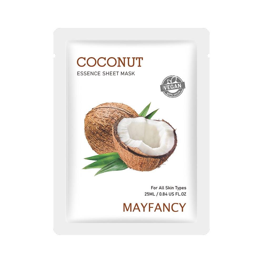 Máscara de folha de coco Mayfancy