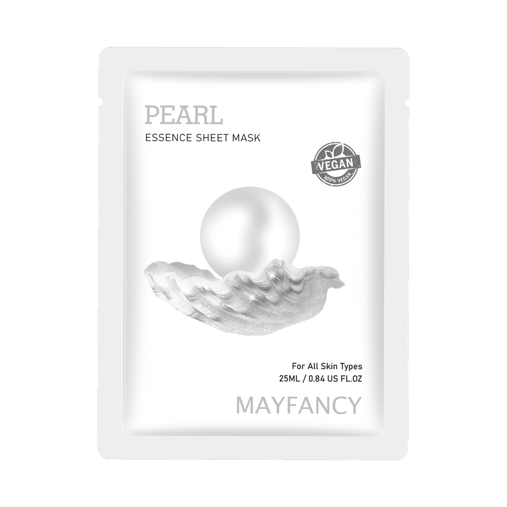 Máscara em folha clareadora Mayfancy Pearl