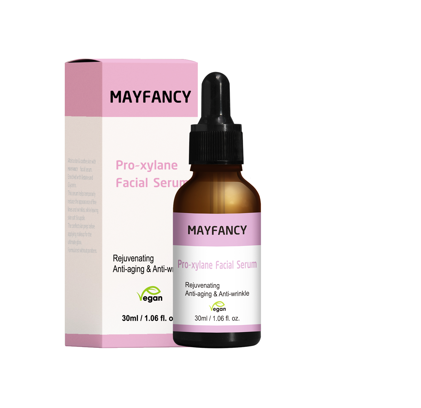 Sérum facial antirrugas para cuidado da pele Mayfancy Pro-xylane